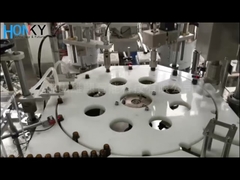 Essential Oil Automatic Filling Capping Machine 40BPM For Glass Bottle