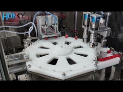 Bio Reagent 50 BPM Automatic Filling Machine With Ceramic Piston Pump