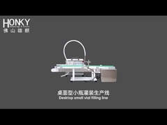 Desktop 5ml Vial Filling Machine Small Filling Line