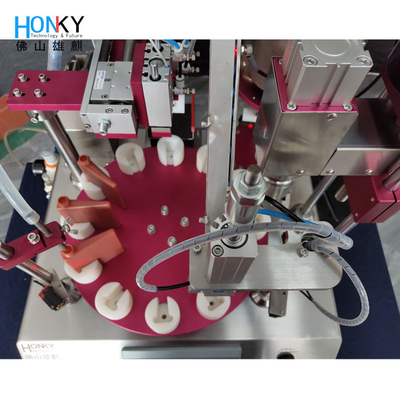 Clean Workshop 50ml Bottle Desktop Filling And Capping Machine With Auto Cap Feeding Function For 50ml Bio-Reagent Bottle