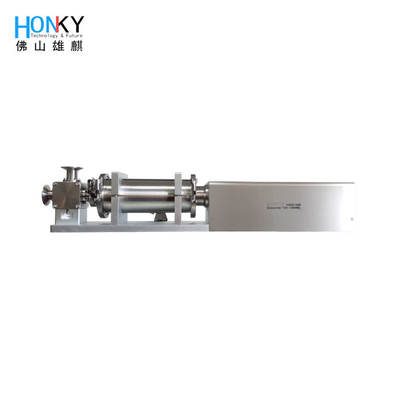 Servo Driven High Precision Ceramic Piston Pump With Automatic Volume Adjusting For Cream Paste Jam Filling