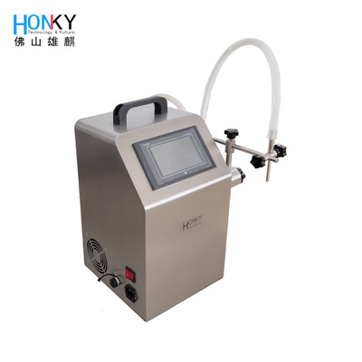 Desktop Portable 10ml Perfume Liquid Filling Machine Small Perfume Filler With High Precision Piston Pump For Perfume