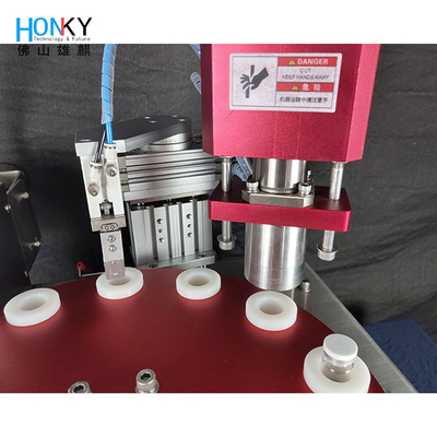 Tabletop Small Business Using 5ml Vial Filling And Crimping Machine With Multiple Size Mold Changing For Oil Liquid