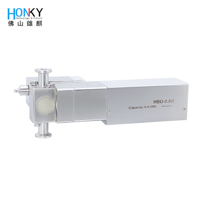 Micro Scale Battery Zin Paste Ceramic Filling Pump High Viscosity Servo Driven 0.6 Gram