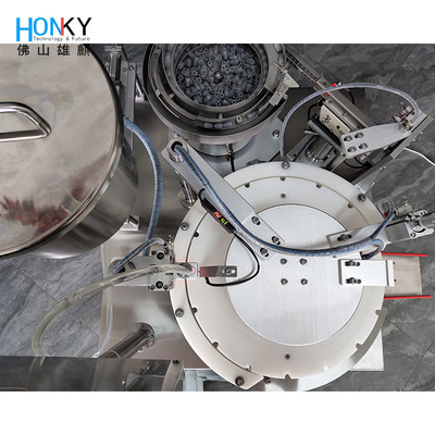 Semi Automatic 5-10g Gel Syringe Paste Filling Machine With High Hygiene Level Piston Pump
