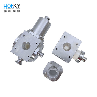 Air Driven Type OEM Filling Machine Parts Ceramic Piston And Ceramic Rotary Valve With Customzing Size For Piston Pump