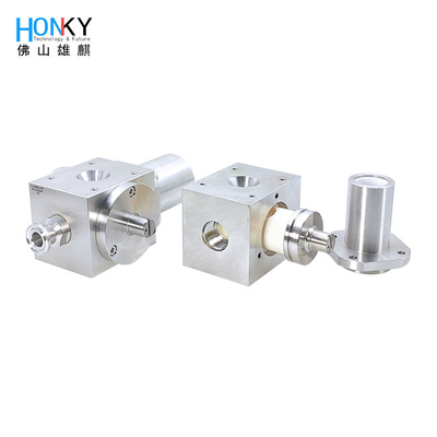 Air Driven Type OEM Filling Machine Parts Ceramic Piston And Ceramic Rotary Valve With Customzing Size For Piston Pump