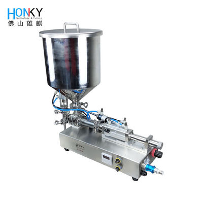Cosmetic Cream Filling Machine with Modbus 485 Communication No-Fill Protection and Quick Bottle Diameter Switching