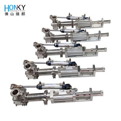 Multiple Lines Paste Filling Machine 50g Paste Filling Pump With High Filling Accuracy For Cream Lotion