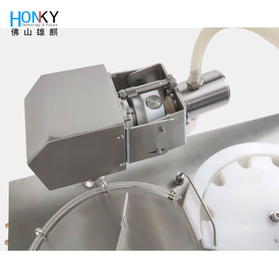 Anti-Drip Compact Desktop Essential Oil Filling Machine with Precision Corrosion Resistant Ceramic Pump for Glass Dropper Bottles
