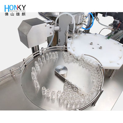 Full Automatic Frozen Dry Powder Filling And Capping Machine With Code Printing Function