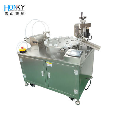 Automatic Small Volume Virus Sampling Vial Filling And Capping Machine With Servo Capping Function For Reagent Filling