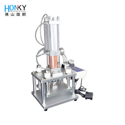 Adjustable Pressure Cap Pressing Machine for Small Business Use in Cosmetic Bottle Plug Pressing