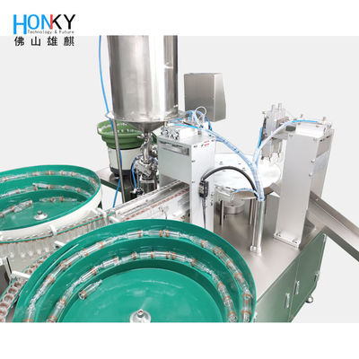 Automatic 0.6MPA Vial Capping Machine With Ceramic Pump For Water Neddle