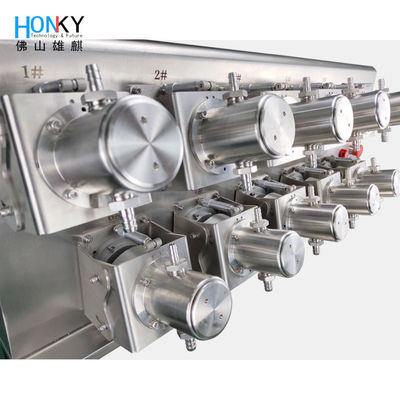 Full Automatic Multiple Head XQX2 System 6ml Ceramic Filling Pump High Precision For Pharma Liquid Dispensing Filler