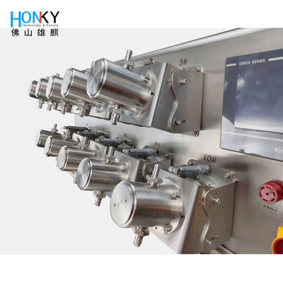 Full Automatic Multiple Head XQX2 System 6ml Ceramic Filling Pump High Precision For Pharma Liquid Dispensing Filler