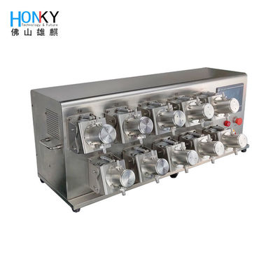 Full Automatic Multiple Head XQX2 System 6ml Ceramic Filling Pump High Precision For Pharma Liquid Dispensing Filler