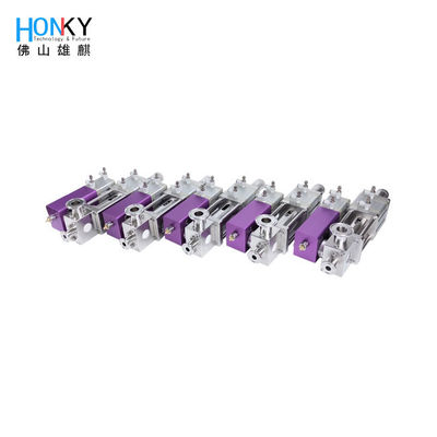 Air Pressure 0.4-0.6Mpa Touch Screen Paste Filling Machine PLC Control Easy To Operate