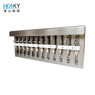 30ml Full Automatic Perfume Liquid Filling Pump Dispensing Pump System With 6 Channels For Hte Blister Packing Machine
