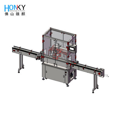 Full Automatic Detergent Liquid Filling Line Daily Chemical Automatic Filling Machine With High Precision Filling Pumps