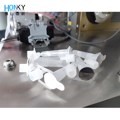 German Sensor Automatic Filling Machine for GMP Certification and No Capping Without Lids
