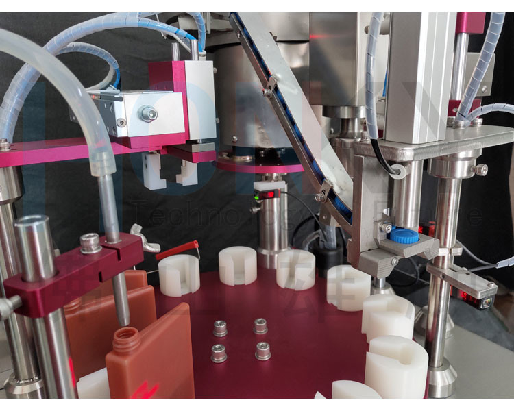 Compact Desktop Automatic Filling Machine with Touchscreen Control for High Accuracy Small-Batch Serum Essential Oil and Lab Samples at 1900 Bottle per hour