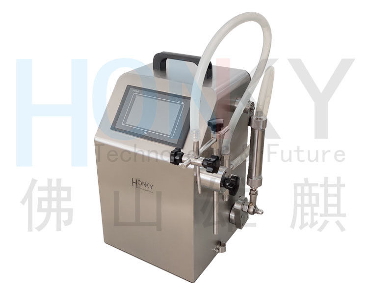 Deskop Portable 30ml Bottle Filling Machine with 40 PCS/MIN Efficiency and SS316L Material for Liquid Filling