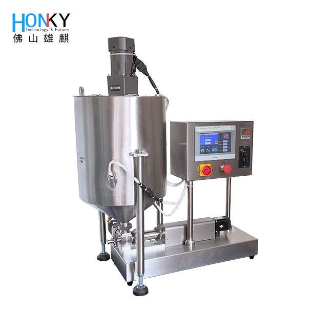 Desktop Servo Motor Control Syringe Tube Filling Machine Semi Automatic Tube Filling And Sealing Machine With Ceramic Piston Pump For Gel Paste Filling