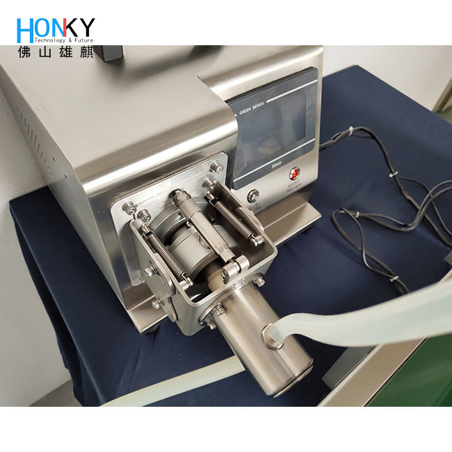 Automatic 5ml Vial Filling Machine Small Filling Line With Bottle Feeding Conveyor For Small Business Using