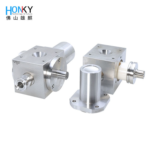 Air Driven Type OEM Filling Machine Parts Ceramic Piston And Ceramic Rotary Valve With Customzing Size For Piston Pump