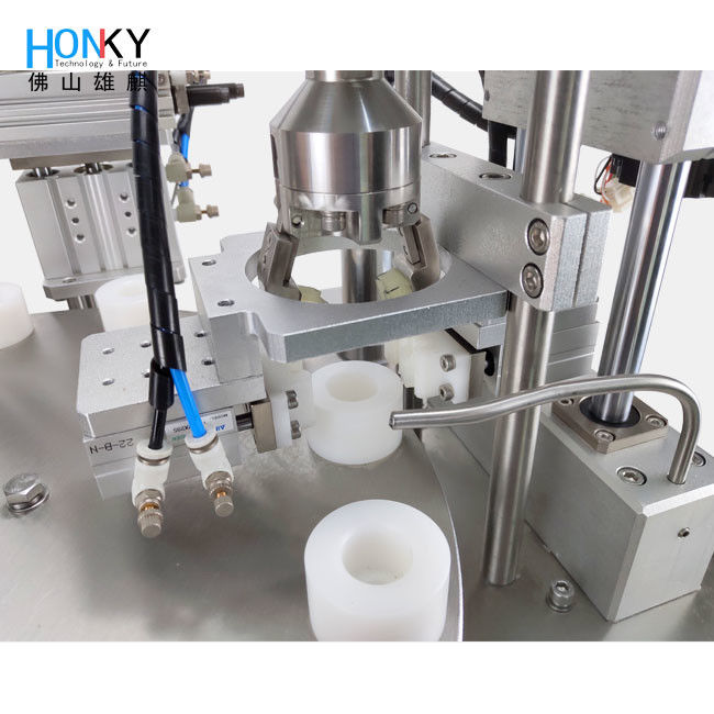 Desktop Semi-Automatic Essential Oil Filling Machine With Ceramic Piston Pump For High Precision Cosmetic Oil Packing