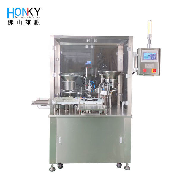 AC 220V Liquid Vial Filling Machine with XQX2 Series Ceramic Pump for 30-35 BPM Efficiency