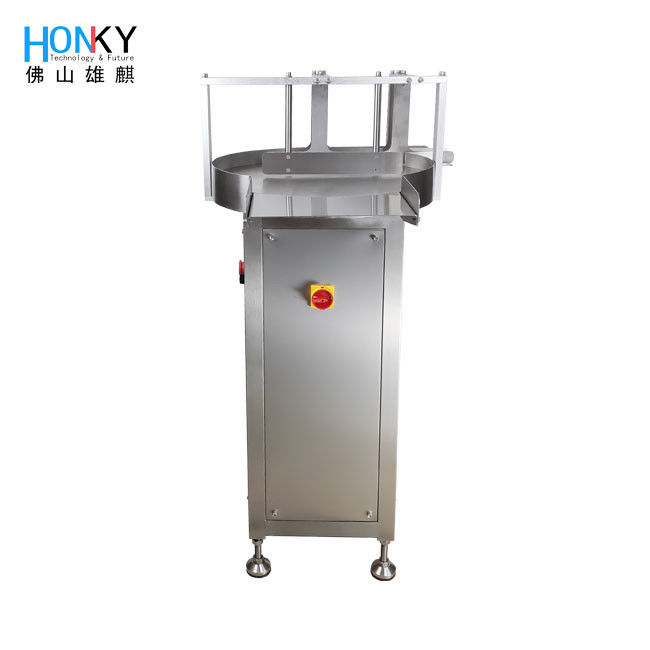 Custom 50cm Diameter Round Bottle Feeder for Automatic Production Line with Stainless Steel 304 Construction