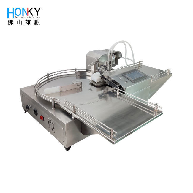 4000BPH Desktop Filling Machine with High Precision Ceramic Pump and 304 Stainless Steel for Essential Oil Filling