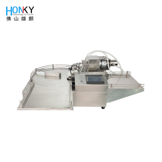 High Speed 650W 40 BPM Tabletop Filling Machine With Ceramic Pumps For Skin Care Oil
