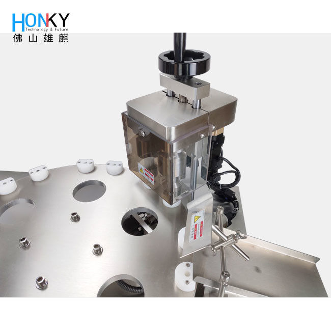 Semi Automatic Desktop Filling and Capping Machine with Ceramic Pump for 1700 bottle/hour Precision