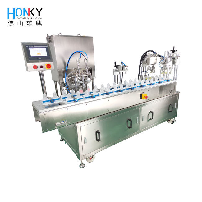 Automatic Mold Adjustment Paste Filling and Capping Machine with Ceramic Piston Pump and 2500 BPH Speed