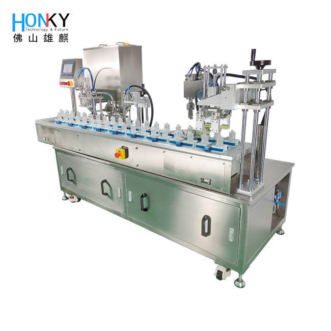 Automatic Mold Adjustment Paste Filling and Capping Machine with Ceramic Piston Pump and 2500 BPH Speed