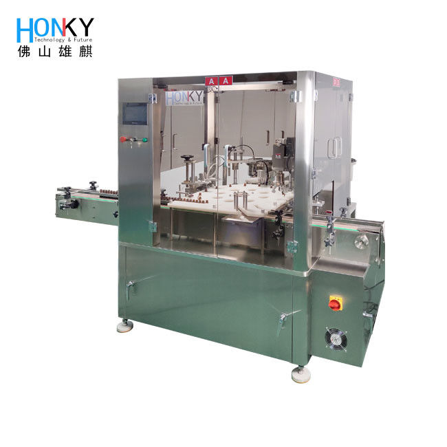 Volumetric Essential Oil Bottle Filling Machine Electric Pneumatic Driven
