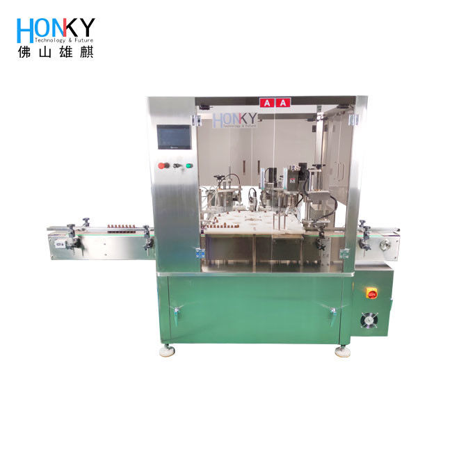 Fully Automatic 30ml Essential Oil Bottling Machine with Ceramic Plunger Pump for High Precision Filling
