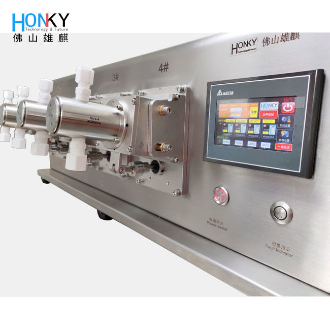 Cosmetic Liquid Multiple Head Filling Machine System Ceramic Piston Pump Filling Machine For The Packing Machine