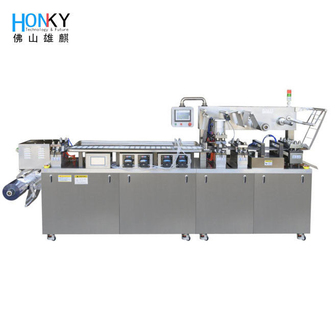 Automatic Thermoforming Blister Packaging Machine with PLC Control 20-50 packs/min for Cosmetics Medicines Food AC 380V