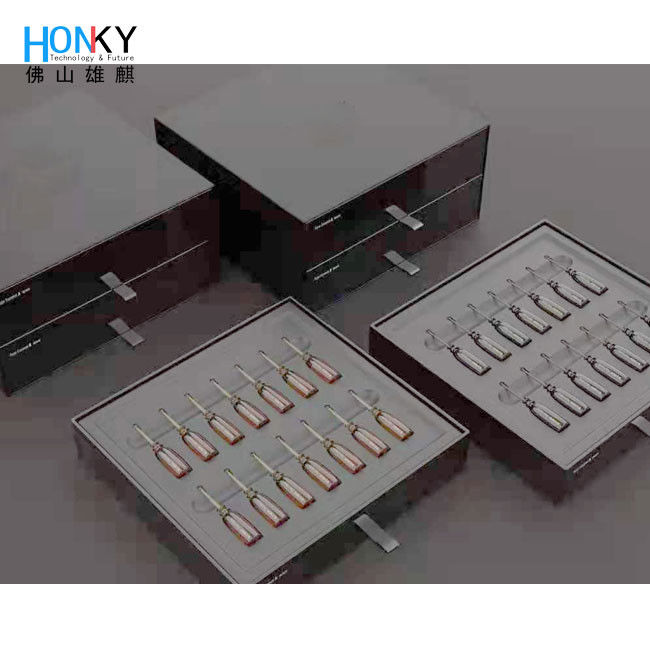 6ml Pump Desktop Bottle Filling Machine For Anti - Wrinkle Serum Plastic Ampoule