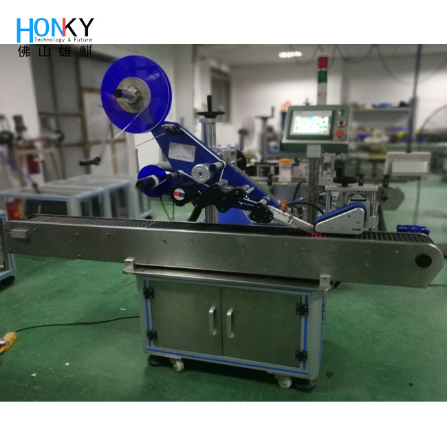 PLC Control System Automatic Labeling Machine Capacity 100-200 Pcs/Min