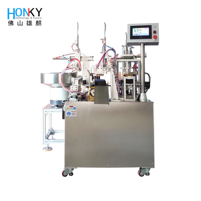 50 Bottles Per Minute Extraction Tube Filling Machine with High Precision Ceramic Pump and GMP Certification