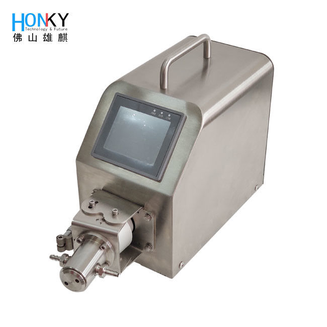 High Precision Desktop Filling Machine with Ceramic Pump for 60 PCS/MIN Small Volume Liquid Filling