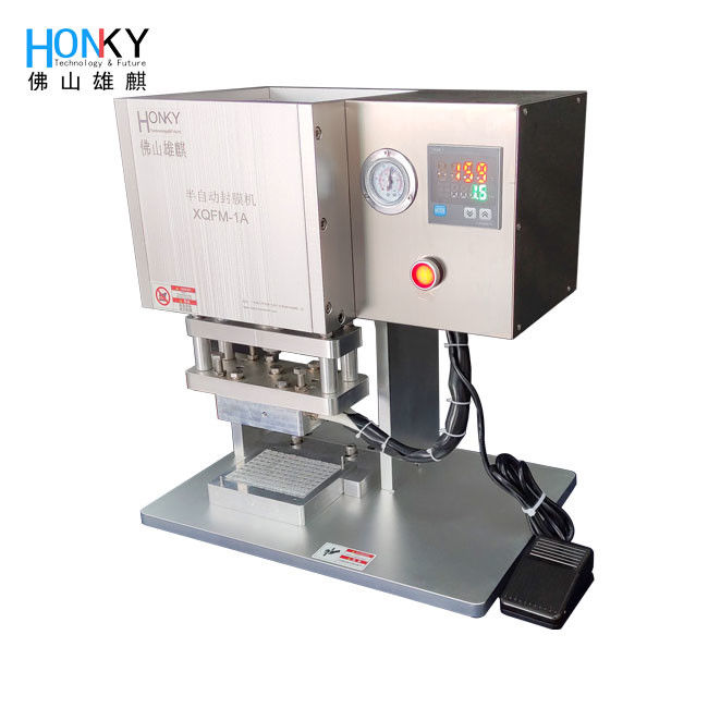 Lab Clean Bench Type Deep Well Plaste Foil Sealing Machine Semiauto Foil Sealing Machine For Bio Reagent Sealing