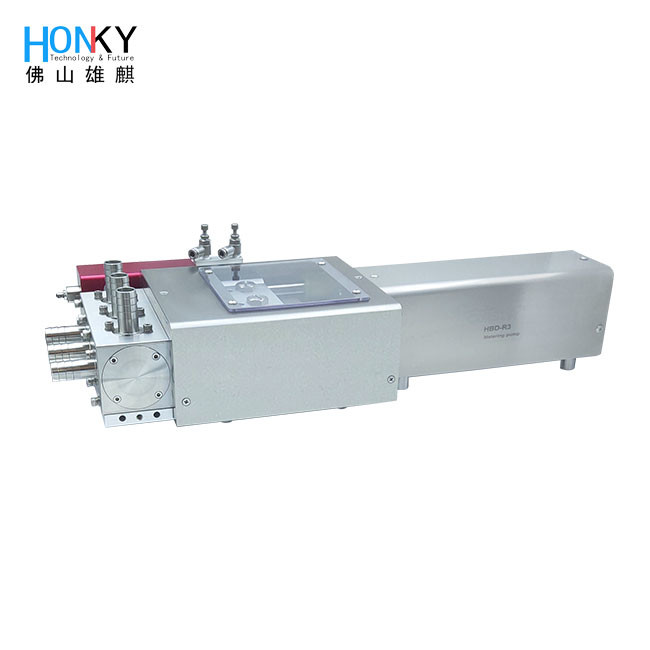 Servo Motor Control Sauce Cream Paste Electric Ceramic Filling Pump 30ml With Multiple Channel For Product Packing Machine