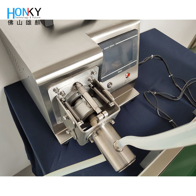 Automatic 5ml Vial Filling Machine Small Filling Line With Bottle Feeding Conveyor For Small Business Using
