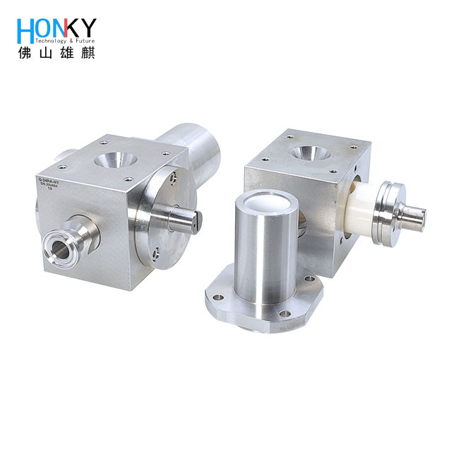 Air Driven Type OEM Filling Machine Parts Ceramic Piston And Ceramic Rotary Valve With Customzing Size For Piston Pump